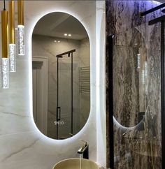 Зеркало для ванной Slavio Maluchini olv 100*60 с нейтральной LED-подсветкой и часами
