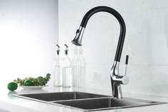 Смеситель для кухни с выдвижной лейкой Brunardi Pure 141559