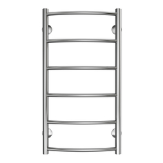 Полотенцесушитель Azario AZ04148 VERONA 400x800 водяной 6 перекл. 1"-1/2" полированный
