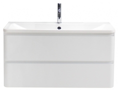 Тумба с раковиной BelBagno Albano 90 Bianco Lucido