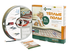 Теплый пол ЧТК. Нагревательный кабель СНТ-15 2355 Вт/ 157,0 м/ 15,7 м2