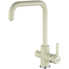 Смеситель Paulmark Logas Lo213021-331 белый для кухни