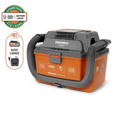 Пылесос аккумуляторный DAEWOO DAVC 1621Li SET 200 Вт 16л