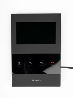 Видеодомофон Slinex SQ-04Black с 4,3-дюймовым экраном высокого разрешения монитор домофона