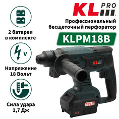 Профессиональный бесщеточный перфоратор аккумуляторный KLPRO KLPM18B-50