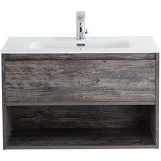 Тумба под раковину подвесная с ящиком 80x46x50 BelBagno Pino Pas-na KRAFT-800-1C-SO-PP