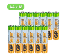 Батарейки GP Batteries Super алкалиновые, АА, 12 шт