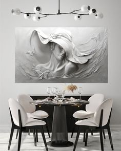 Фотообои Dekor Vinil 3d Девушка в шляпе 120х200 см