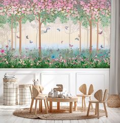 Фотообои Dekor Vinil Сказочный лес 300х180 см