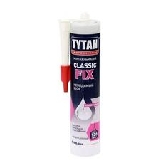 Клей TYTAN CLASSIC FIX каучуковый прозрачный 310 мл Selena