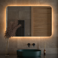 Зеркало Defesto OPTI DF 2820SH с LED-подсветкой настенное 120x80см