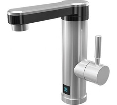 Водонагреватель ELECTROLUX Taptronic S, проточный, 3.3кВт, кран, нержавеющая сталь [нс