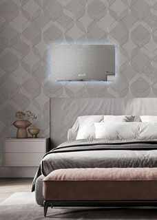 Зеркало для ванной с часами Prisma 60x80 с холодной подсветкой, P/60-80/6kчасы No Brand