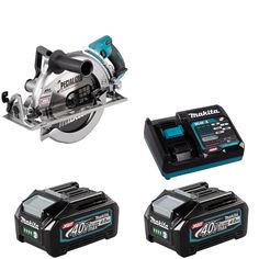 Пила дисковая аккумуляторная Makita RS002GM201