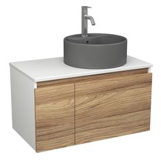 Комплект: тумба Bau Dream Blackwood 80,раковина BAU Element D41,смеситель Hotel Dream Bauedge
