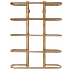 Полотенцесушитель латунный Secado Венеция 50х80х20, водяной, бронза