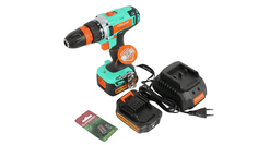 Шуруповерт Sturm14В 2АКБ 2,0Ач съемный патрон кейс CD3614T Sturm!