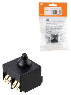 Кнопка KR125-1, выключатель для угловой шлифмашины УШМ 900/125, TDM SQ1080-0125