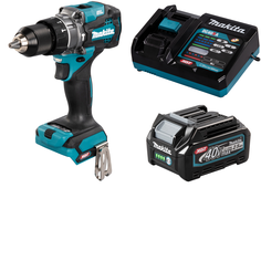 Дрель-шуруповерт ударная аккумуляторная Makita 140Нм 40В XGT Li-Ion 1x2,5Ач HP001GD101