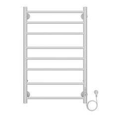 Полотенцесушитель Azario AZ10858W PARMA 500x800 электрический белый R 8 перекл.