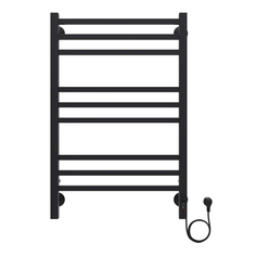 Полотенцесушитель Azario AZ71858B ANCONA 500x800 электрический черный R 9 кв. перекл.