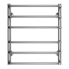 Полотенцесушитель Azario AZ09156 FERRARA 500x600 водяной 6 перекл. 1"-1/2" полированный