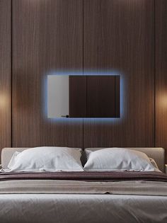 Зеркало для ванной Qwerty 60x80 прямоугольное горизонтальное c подогревом No Brand