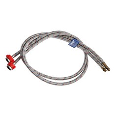Подводка для смесителя ZEIN, гайка 1/2", штуцер М10, 120 см, ключ для монтажа, набор 2 шт