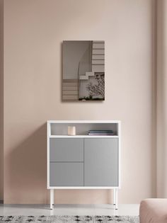 Зеркало для ванной Qwerty 60*40 вертикальное без подсветки No Brand