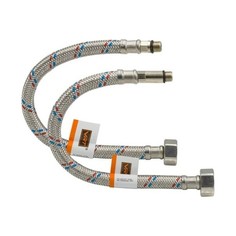 Подводка к смесителю (пара; 1.2 м; 1/2F-M10) VRT 521798