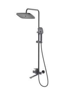 Душевая стойка со смесителем Splenka S40 S40.24.07 серый