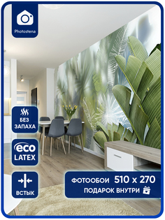 Фотообои Photostena Папоротник 5,1 x 2,7 м