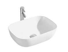 Раковина накладная SinteSi LVB-APP-403+смеситель Comforty FC018B-CMT+выпуск