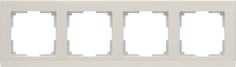 Рамка для выключателя Werkel WL04-Frame-04 a028944 слоновая кость