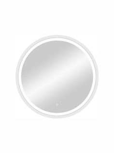 Континент Зеркало Континент Style White LED D 60 с подсветкой, с сенсорным выключателем