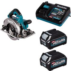 Пила дисковая аккумуляторная Makita HS004GA201 190мм 40В XGT Li-Ion 2х2Ач