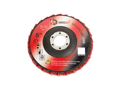 Круг для УШМ зачистной 125мм Scotch-Brite красный Anro Key