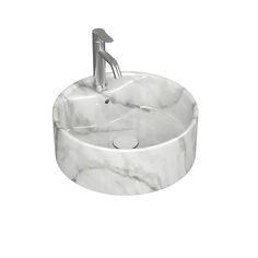 Раковина накладная BAUEDGE Element D41 + смеситель Dream, выпуск