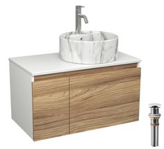 Комплект:тумба Bau Dream Blackwood 80,Раковина BAU Element,смеситель Hotel Dream,выпуск Bauedge