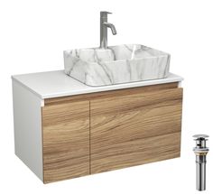 Комплект: тумба Bau Dream Blackwood 80,раковина BAU Cerama,смеситель Hotel Dream,выпуск Bauedge