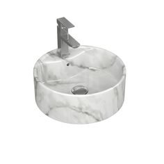 Раковина накладная BAUEDGE Element D41 + смеситель Hotel Still, выпуск