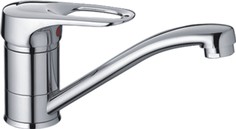 Смеситель для кухни Haiba HB4504 хром