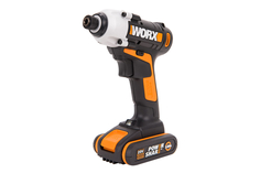 Винтоверт аккумуляторный WORX WX290.1, 20В, 2Ач x1, кейс