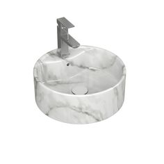 Раковина накладная BAUEDGE Element D41 + смеситель Hotel Still, выпуск