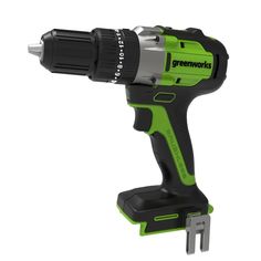 Дрель-шуруповерт Greenworks GD24DD60, От аккумулятора, 24 В, 60 Нм, 0 АКБ
