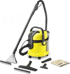 Промышленный пылесос Karcher SE 4001, желтый, черный