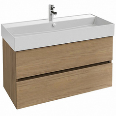 Тумба под раковину Jacob Delafon Tolbiac 100 подвесная Дуб Давос натуральный EB2383-E75