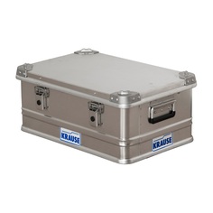 Ящик для инструментов Krause Альфа 42 л, 550 х 350 х 220 мм aluminum