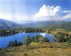 Фотообои Тула бумажные глянцевые Саяны 294/201 см 9 листов