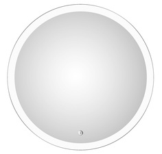 Зеркало Esbano ES-2481 50х50 см с светодиодной подсветкой, сенсорным выключателем.